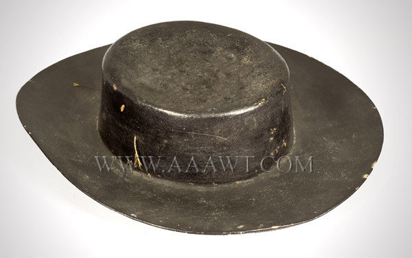 Antique Hat, Jack Tar Hat, Early 19th Century, angle view